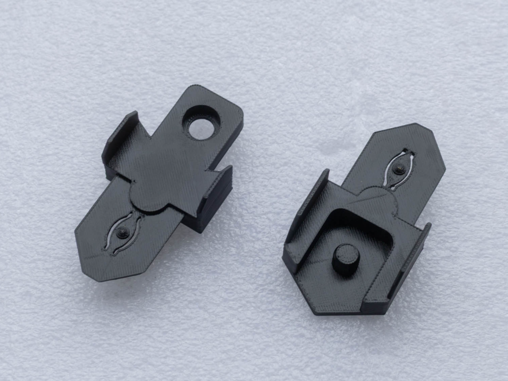 Orange Track Snap-Together Track Adapter