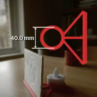 40mm Candle diameter - 0.08mm layer, 2 walls, 15% infill