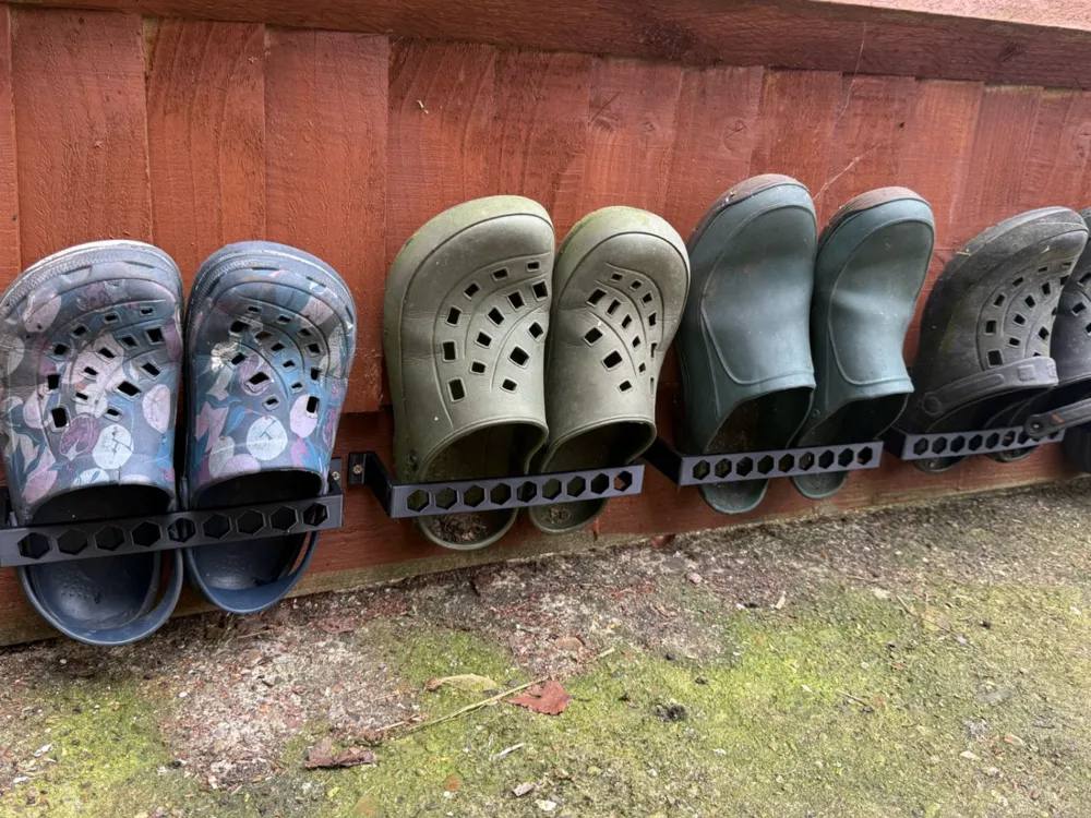 Outdoor Clog & Shoe Holder – Organiser Drying Rack by khpa - MakerWorld