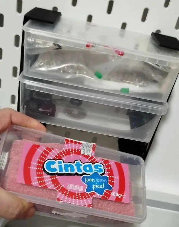 IKEA - Skadis - Cinta com pica support