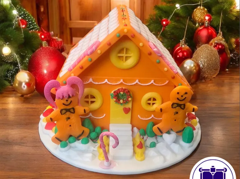 GINGERBREAD HOUSE TEA LIGHT