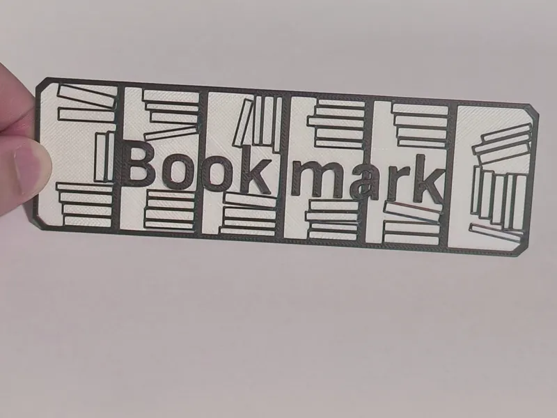 Bookshelf Book mark