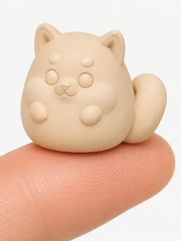 Figura decorativa: Blob Chubby Animal Series - #97 Shiba Inu — vista de referencia 2