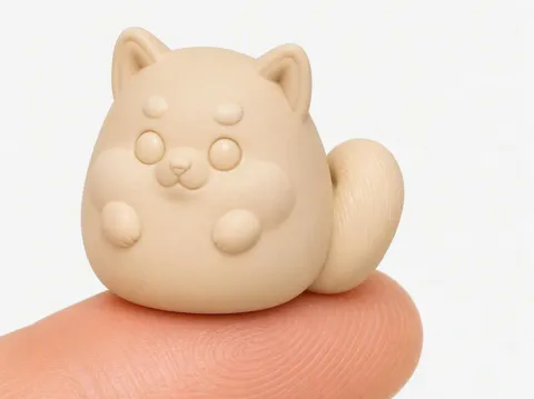 Figura decorativa: Blob Chubby Animal Series - #97 Shiba Inu — referencia de MakerWorld