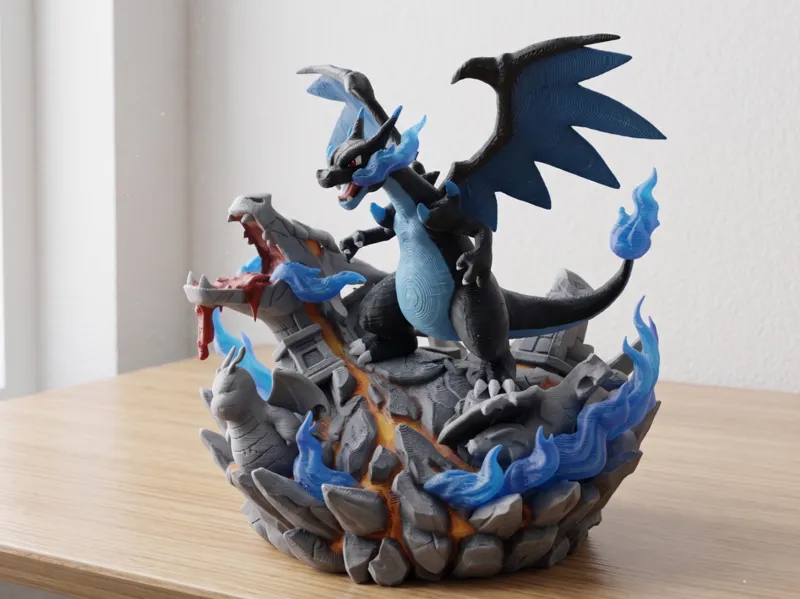 Mega Charizard X | The Blue Flame Overlord