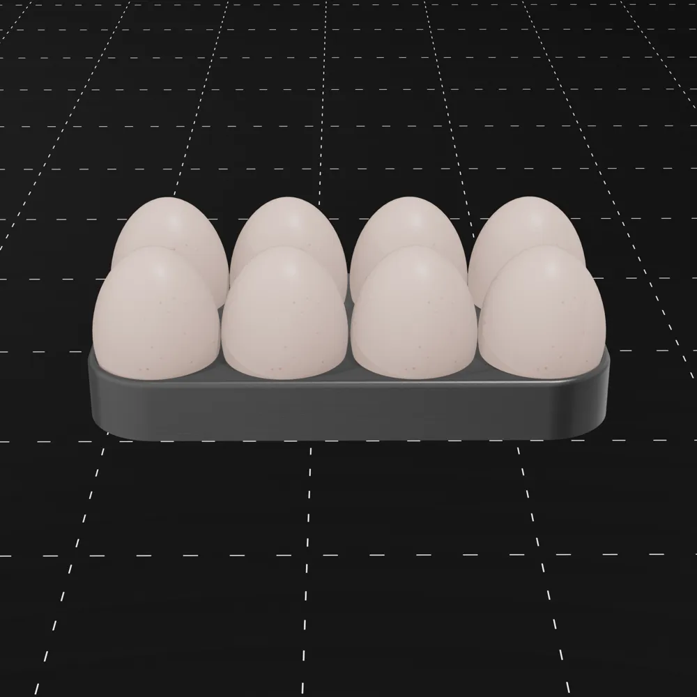 Egg Holder – 3 Sizes - Free 3D Print Model - MakerWorld