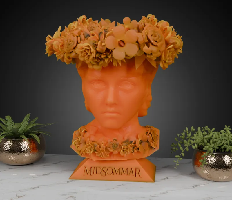 Midsommer - Florence Pugh as Dani Statue Bust