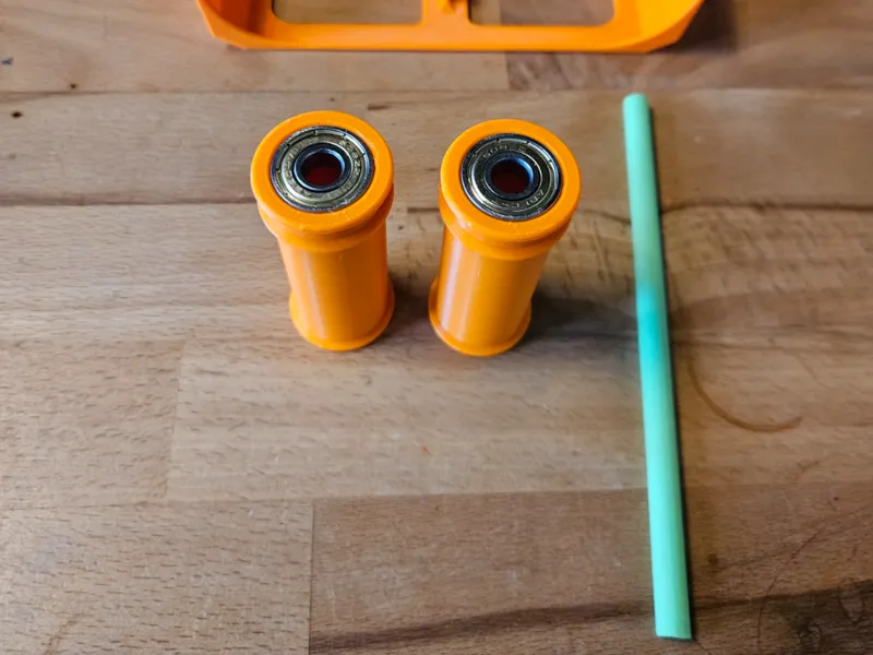 Verbesserte Rolle und Achse