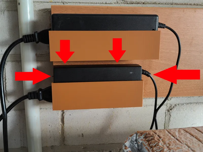 Chitu systems mini heater power brick wall mount