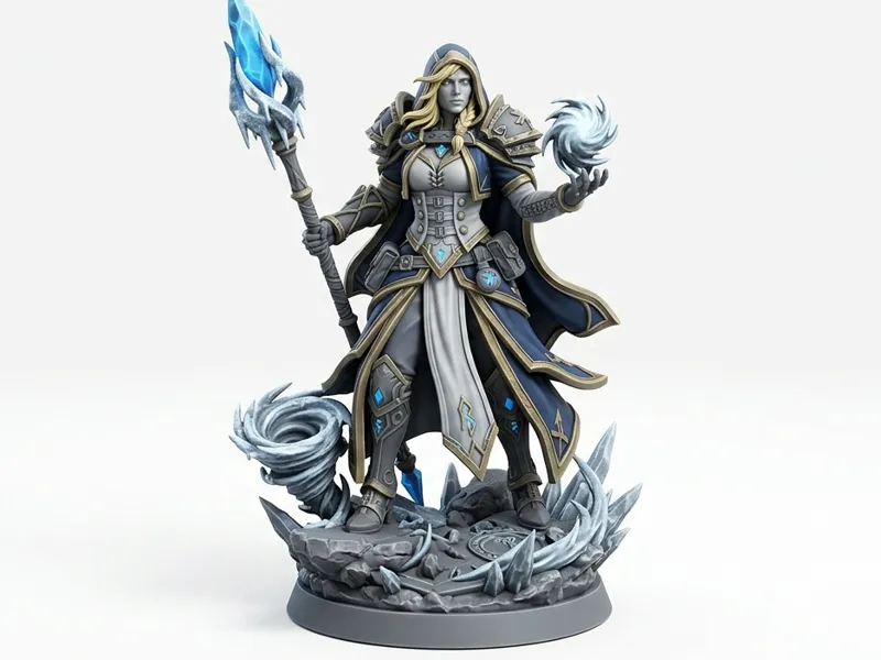 World of Warcraft: Jaina Proudmoore miniature
