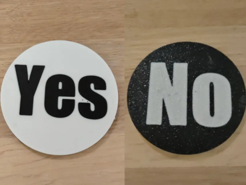 AMS Decision Coin (YES/NO)