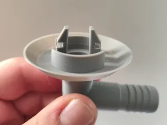 Air conditioner condensation drain pipe
