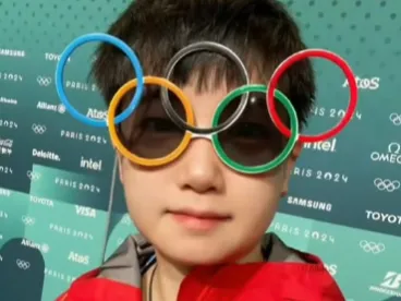 France Olympic 5 circles glasses for adult V1.0
