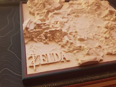 Map Frame for Eversor's BOTW/TOTK 3D HeightMap