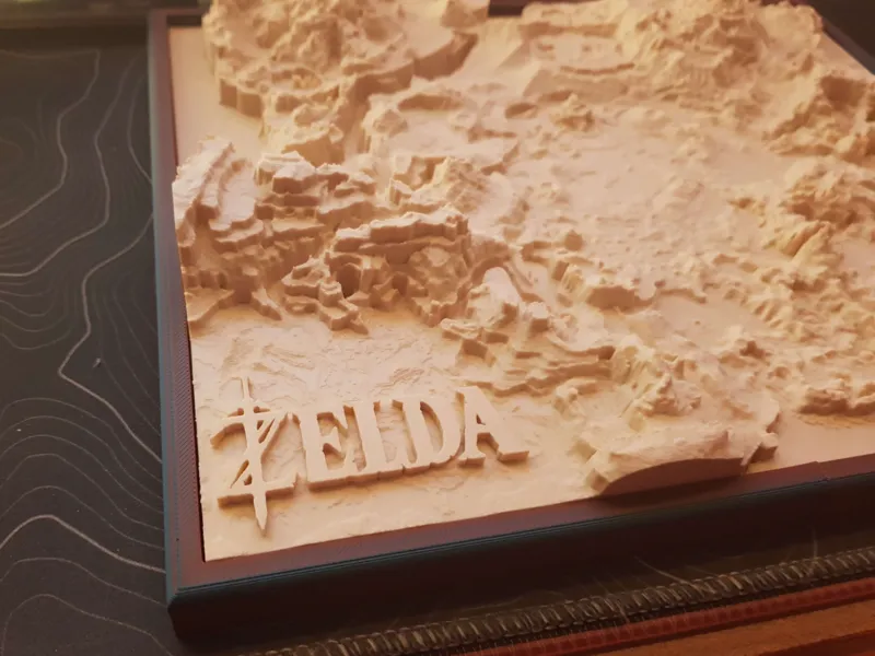 Map Frame for Eversor's BOTW/TOTK 3D HeightMap