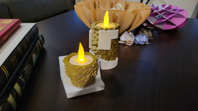 Destiny 2 - Vex Inspired Tea Light Holders