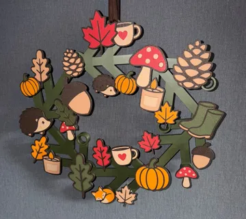 Accesorio de iluminación decorativa: Autumn Expansion for Brick Wreath — vista de referencia 3
