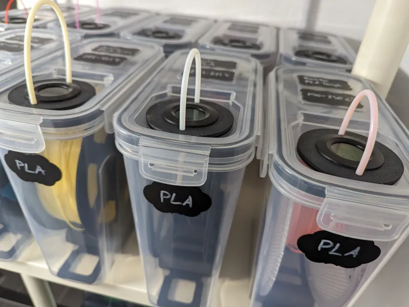 Dry box / Filament box for VTOPMART container 4l