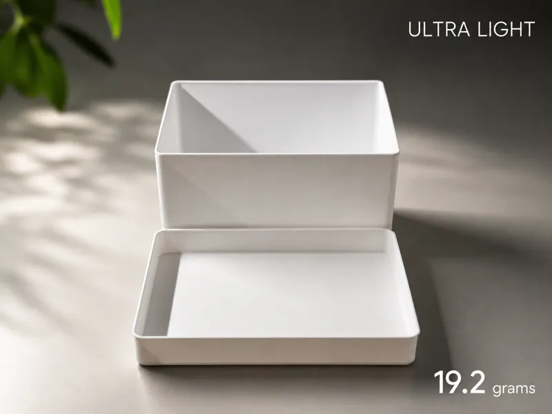 Ultralight Small Parts Box – Snug-Fit Lid