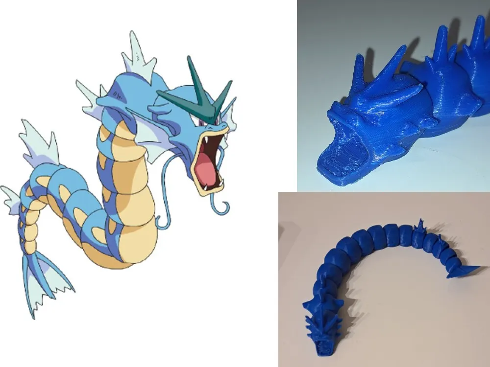 Articulated Gyarados Pokemon by Maty505 MakerWorld