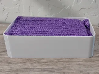 Washcloth tray