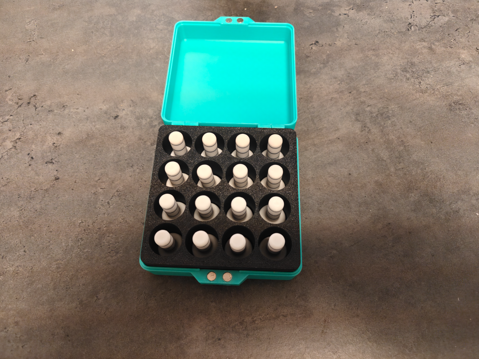 Laser level aligment markers with a box (ver2.0) 