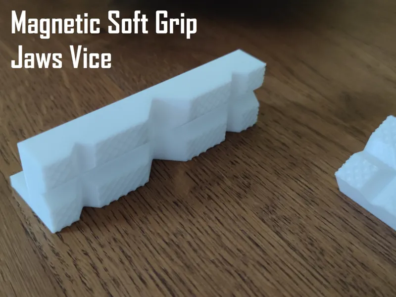 4 Inch Magnetic Soft Grip Jaws Vice (100mm)