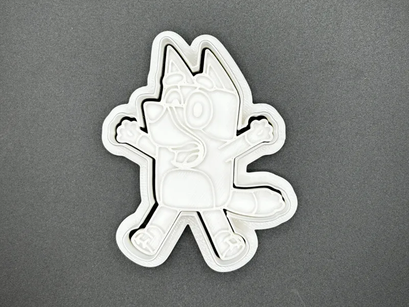 Bluey from the Kids TV Show - Cookie Cutter