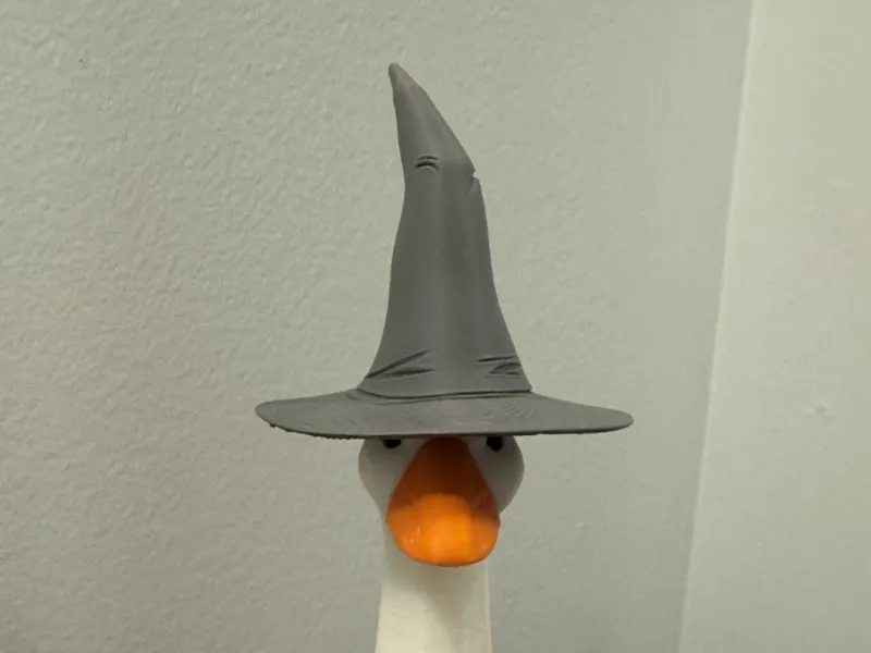 Wizard/Witch hat for desk goose