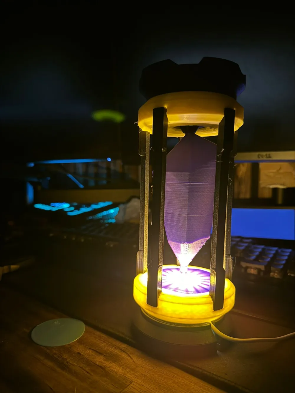 Satisfactory Power Shard Lamp by RealNationPrint MakerWorld