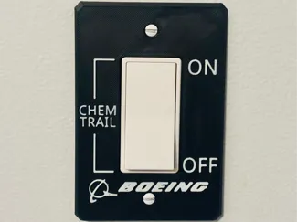 Chemtrail ON/OFF light switch