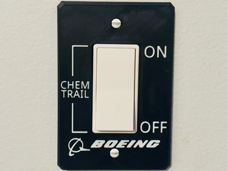Chemtrail ON/OFF light switch