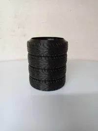 Porte-canette pneus empilés 33 cl — photo 2