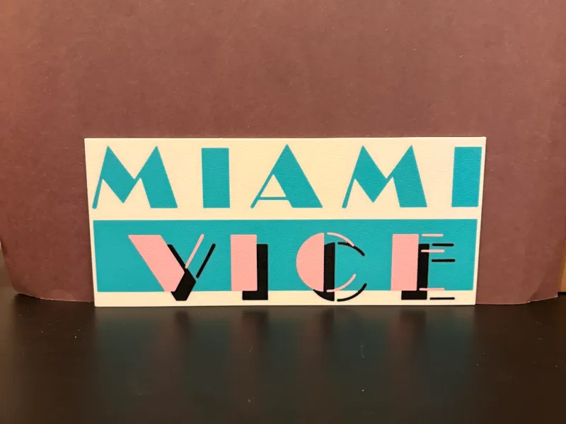 Miami Vice Logo