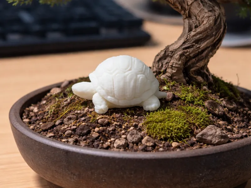 Cute Bonsai Tree Turtle