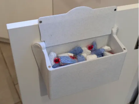 Dishwasher Tablet Organizer for Cabinet Door V2