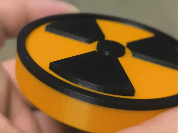 Radioactivity button
