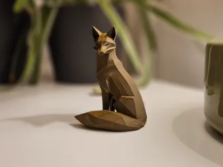 Low poly fox