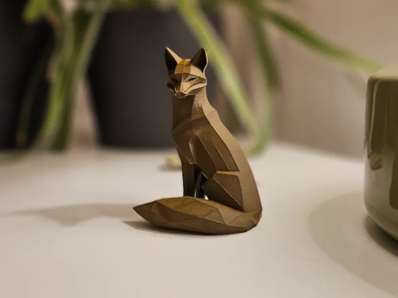 Low poly fox