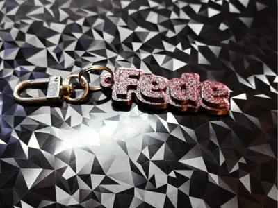 Fede Name Keychain