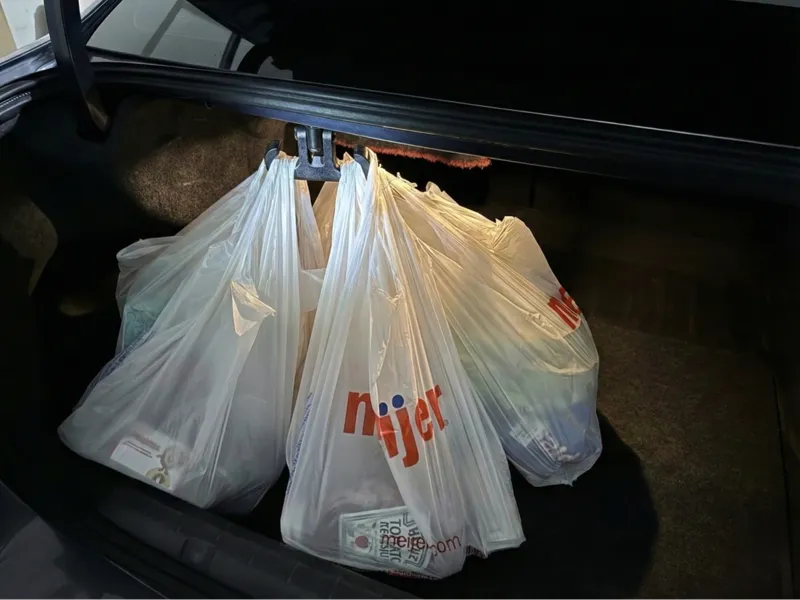 Trunk Grocery Bag Hook