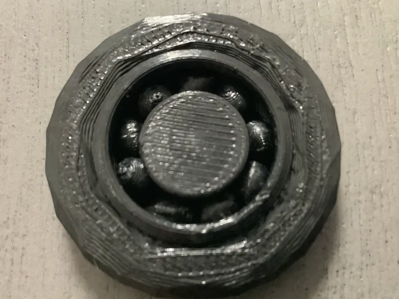 print in place fidget spinner