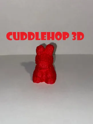 CuddleHop 3D (Bunny Stuffed Animal)