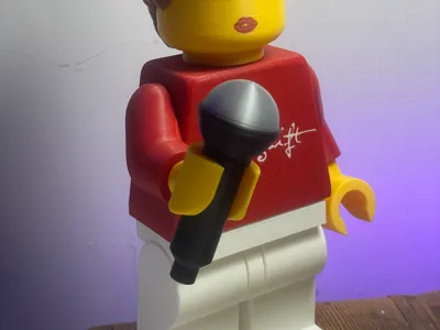 Microphone for Brick Man / Women 20cm