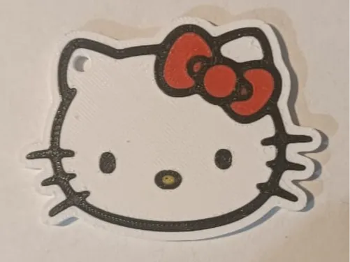 Llavero hello Kitty (Personalizable)