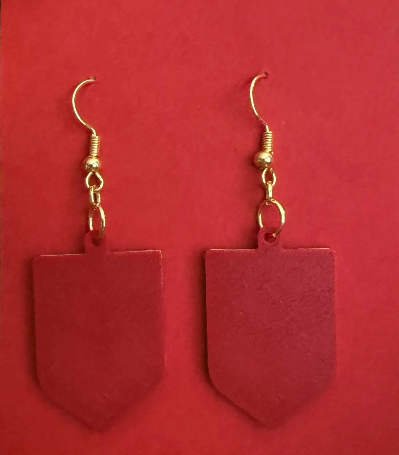 USA Soccer Earrings view 2