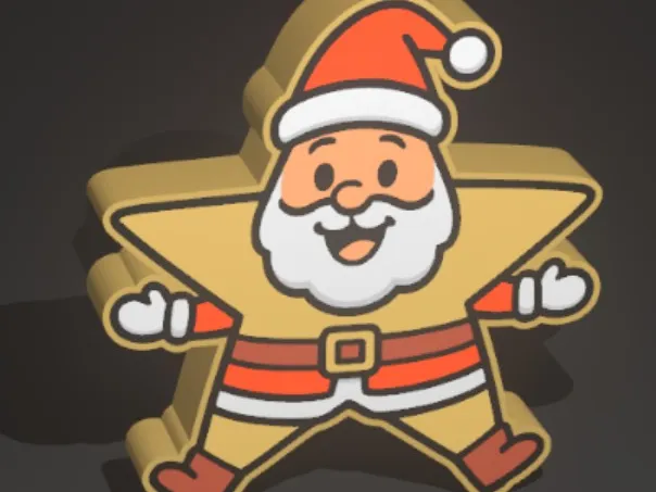 Star Santa Lightbox