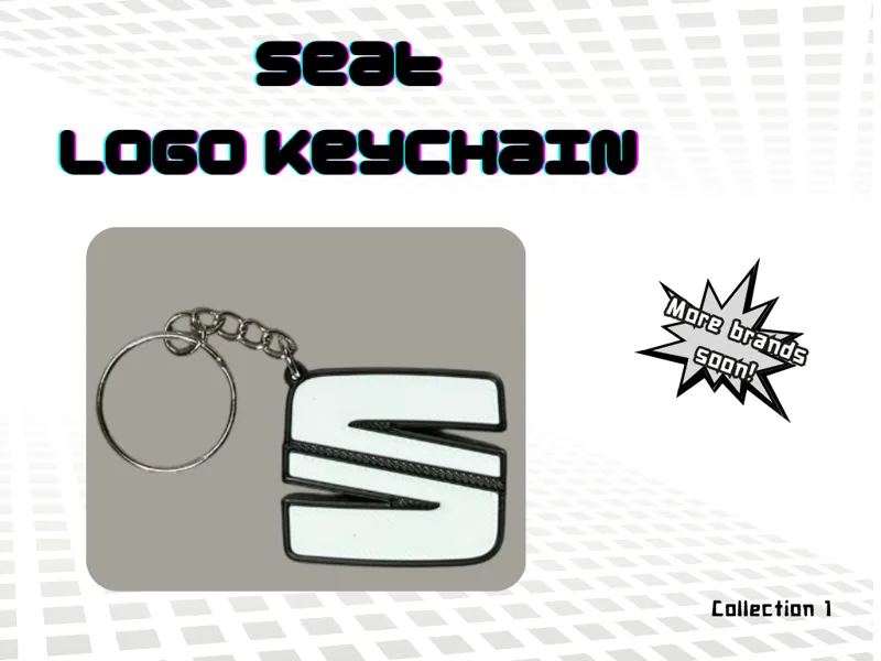 Seat logo keychain