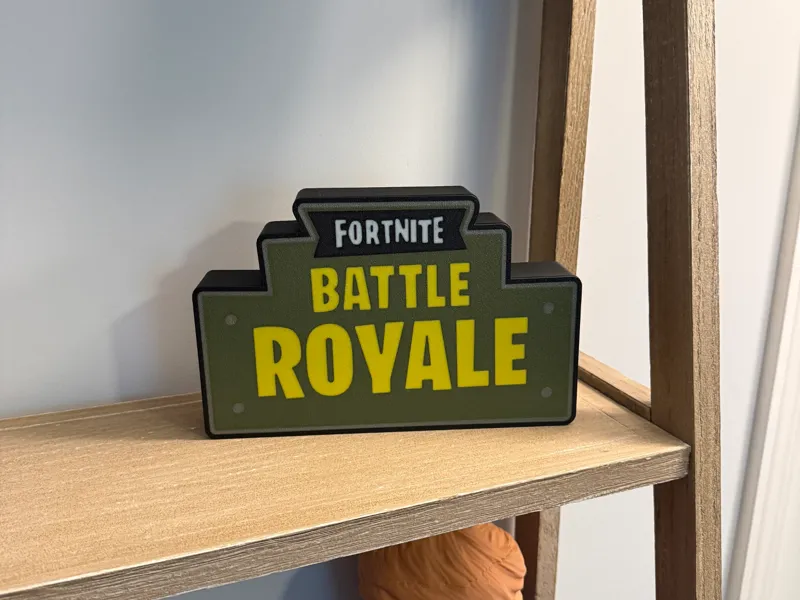 Fortnite Battle Royale LED Light Box