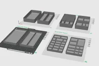 Parts Trays for longer and larger parts
